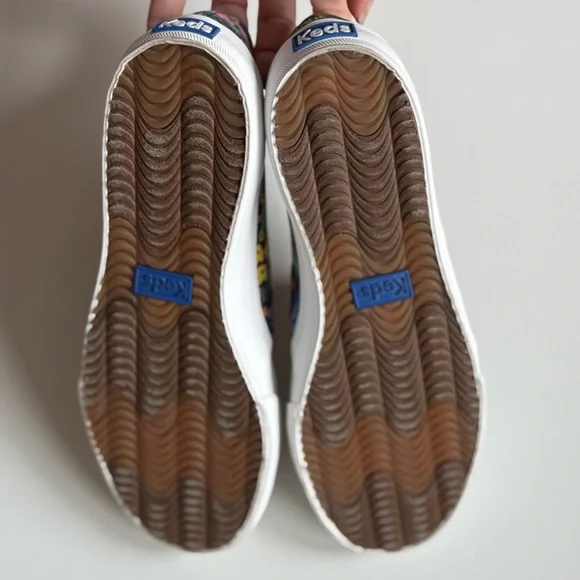 Keds x Rifle Paper Co. Womens Double Decker Garden Party Canvas Slip-On Sneakers - Picture 12 of 16